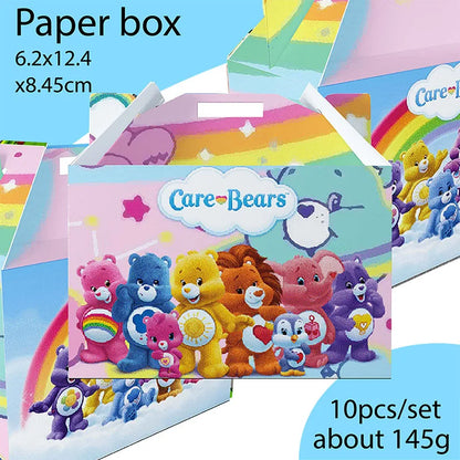 Miniso Care Bear Birthday Party Supplies Set - Smarsty