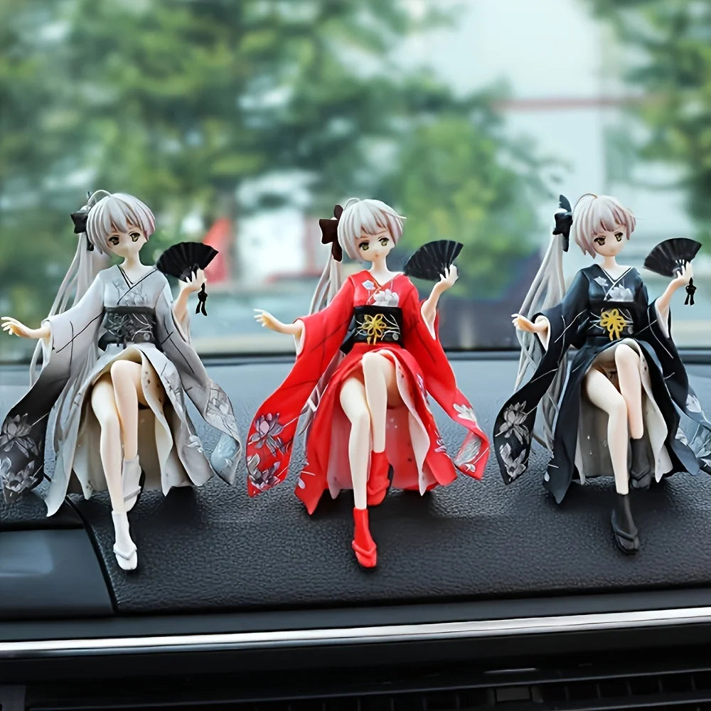 Anime Action Figure Car Decoration And Home Decor Sets - Smarsty