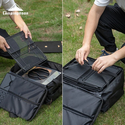 CAMPINGMOON BK-46 Large Capacity Storage Bag Camping IGT Module Collection Storage Bag Outdoor Tactical Packaging Kit by Smarsty