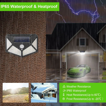 Multifunctional Solar LED Garden Light with Motion Sensor - Smarsty