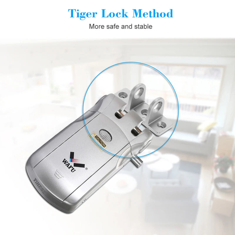 Smart Invisible Deadbolt Door Lock with Remote Control - Smarsty