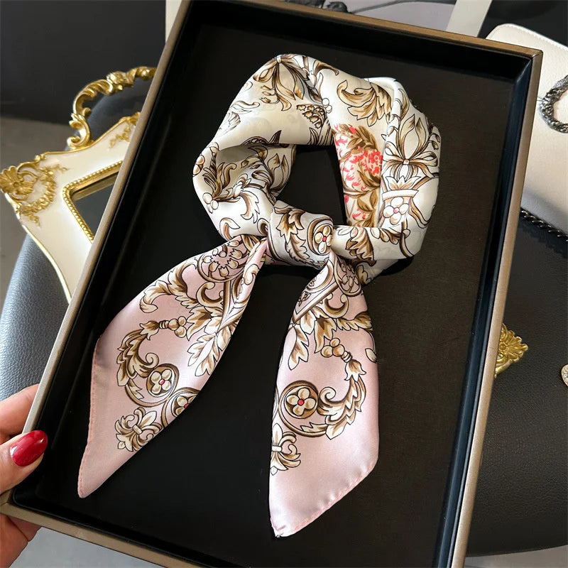 Luxury Silk Horse Print Scarf for Women - Smarsty