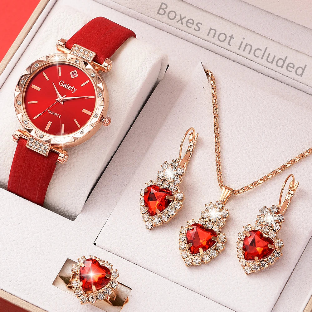 Luxury Rhinestone Women Watches Set for Elegant Style - Smarsty