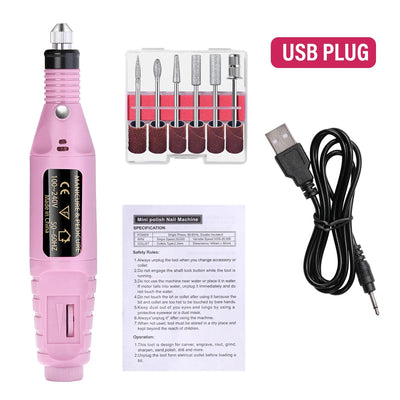 LULAA Professional Electric Nail Drill Set for Manicure - Smarsty