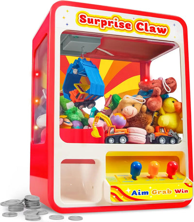 JOYFY Claw Machine Arcade Toy Kid Dispenser Toys Mini Vending Machine for Kids Perfect Christmas Birthday Big Gifts