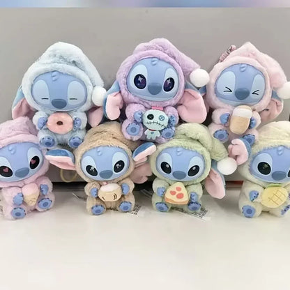 HOT!kawaii Stitch Blind Box Bag Eat Some Thing Before Sleep Series Vinyl Pendant Cute Doll Mystery Box Fluffy Doll Surprise Gift by Smarsty