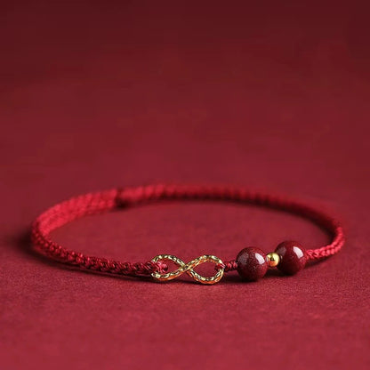 Handmade Lucky Red Bracelet for Wealth and Prosperity - Smarsty