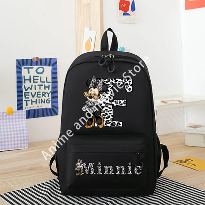 Cartoon Kids Backpack Breathable Canvas School Bag Durable - Smarsty
