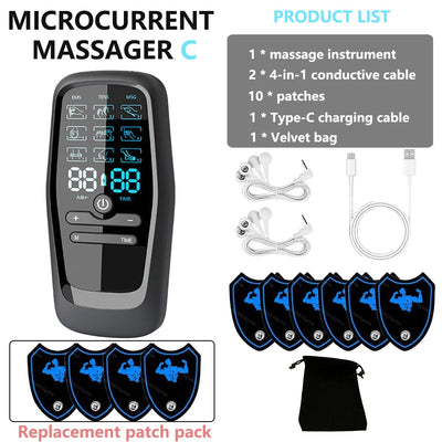 Electric Muscle Stimulator with Built-In Battery for Pain Relief - Smarsty