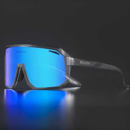 SCVCN Photochromic Cycling Glasses Bike Mountain Bicycle Golf UV400 Sunglasses Sport Protection Glasses for Men Women Baseball