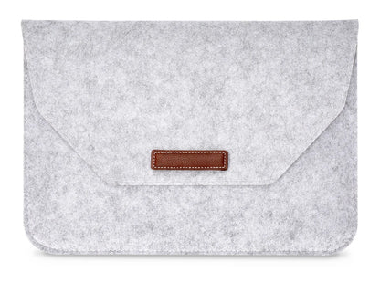 Wool Felt Laptop Sleeve 11 To 15.6 Inch With Mousepad