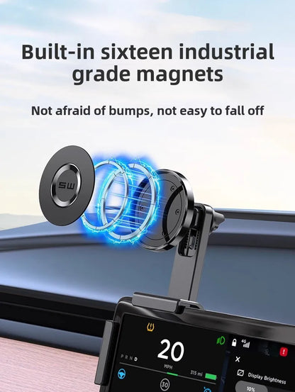 Magnetic Car Phone Holder 360 Degree Rotation Mount - Smarsty