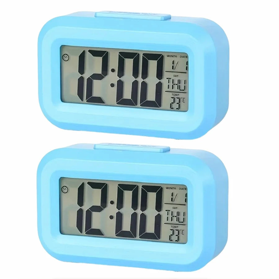 Smart Digital Alarm Clock with Temperature Display - Smarsty