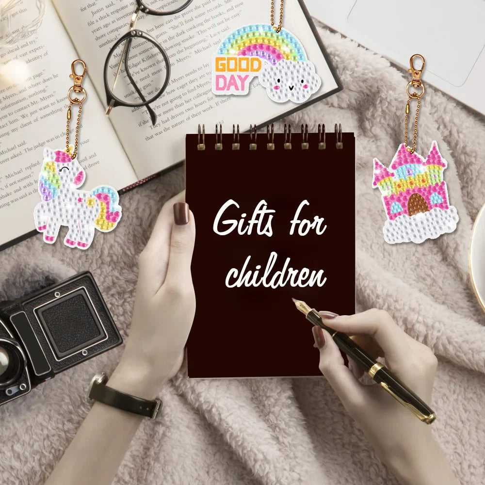 Children's Cartoon Unicorn Diamond Painting Craft Set - Smarsty
