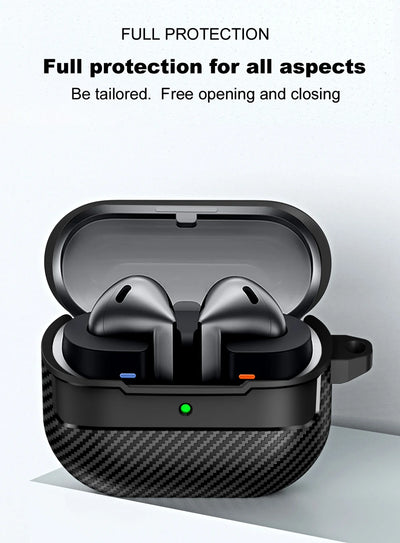 Carbon Fiber Earphone Case for Samsung Galaxy Buds 3 - Smarsty