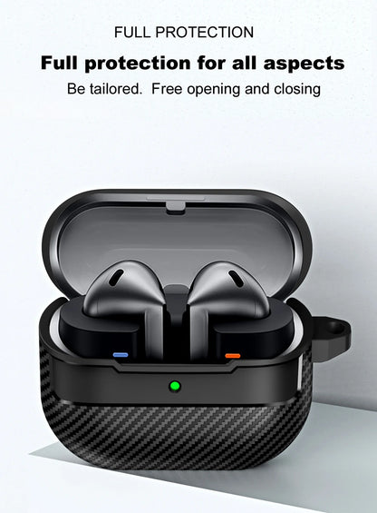Carbon Fiber Earphone Case for Samsung Galaxy Buds 3 - Smarsty