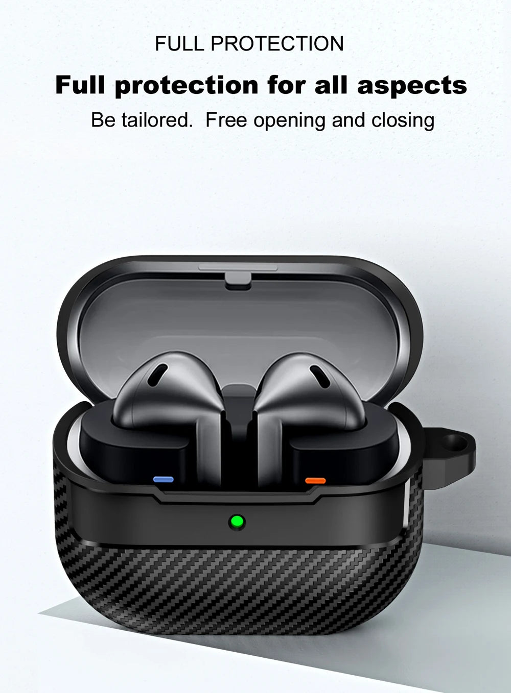 Carbon Fiber Earphone Case for Samsung Galaxy Buds 3 - Smarsty