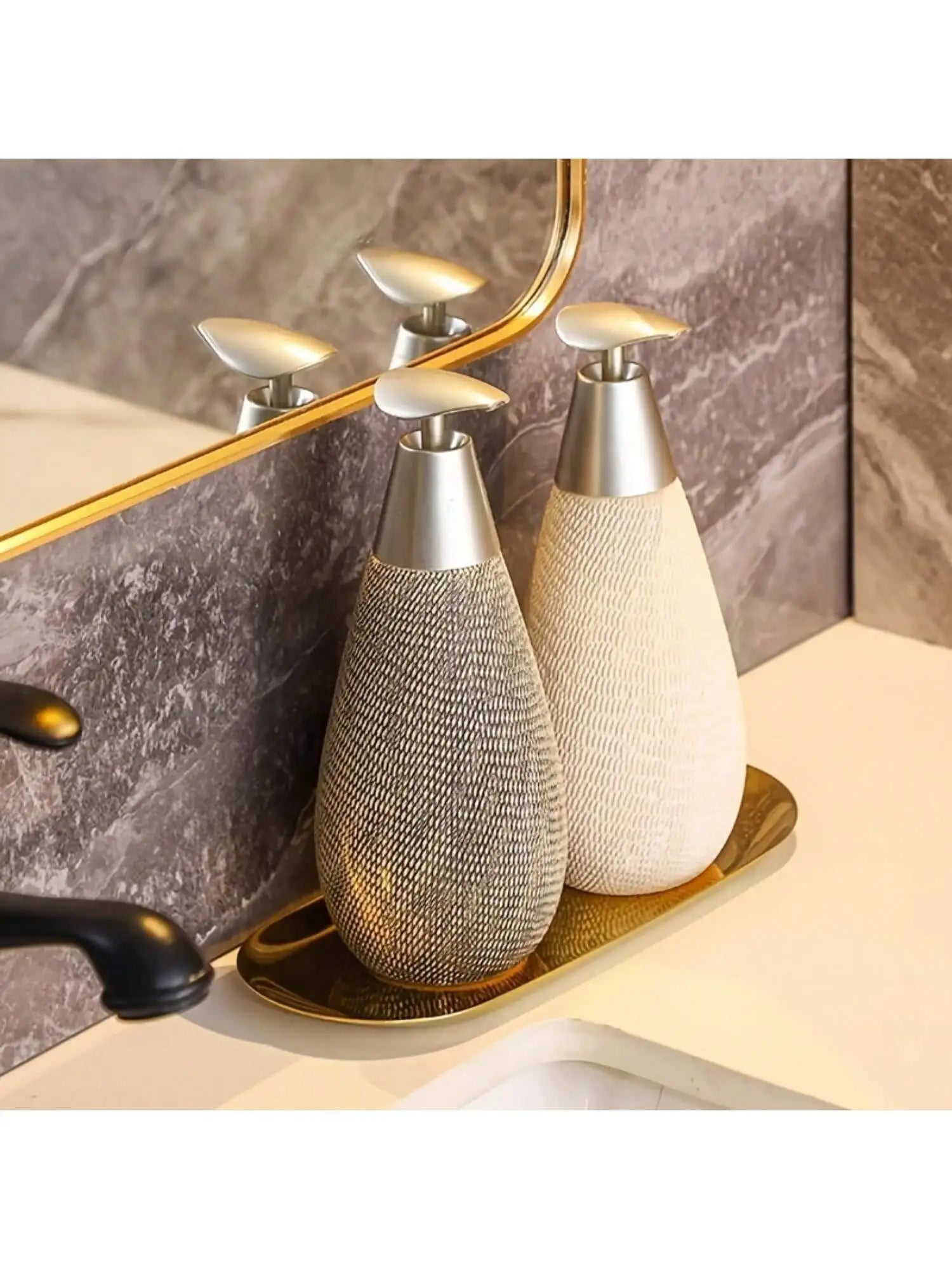 Creative Retro Ceramic Soap Dispenser with Pump - Smarsty