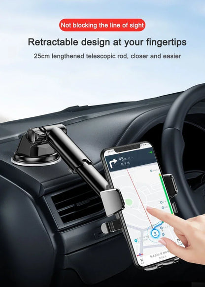 Universal Car Phone Holder With 360 Degree Pivot Mount - Smarsty