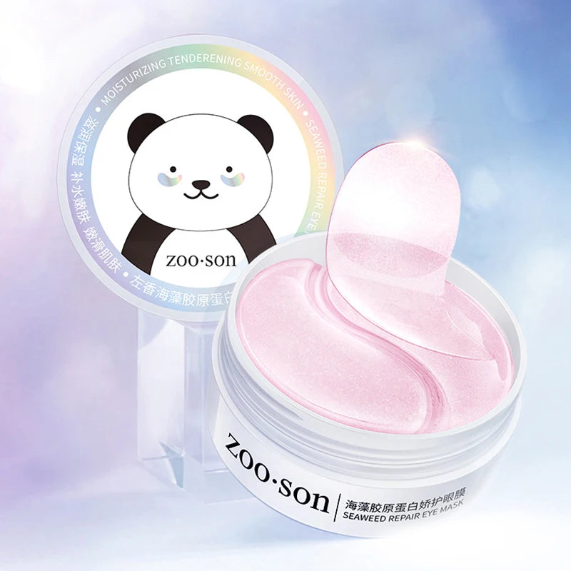 Gold Crystal Collagen Eye Masks for Dark Circles Relief - Smarsty