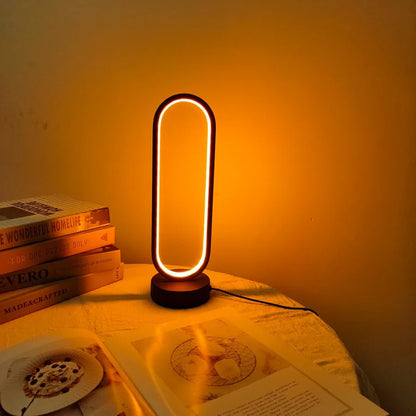 Three-Color Dimming LED Bedside Lamp for Bedrooms - Smarsty