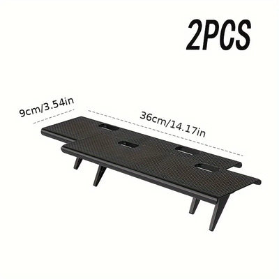Adjustable TV Screen Top Shelf Computer Monitor Desktop Screen Top Storage Rack TV Media Box, Router Shelf Rack Home Organizer by Smarsty