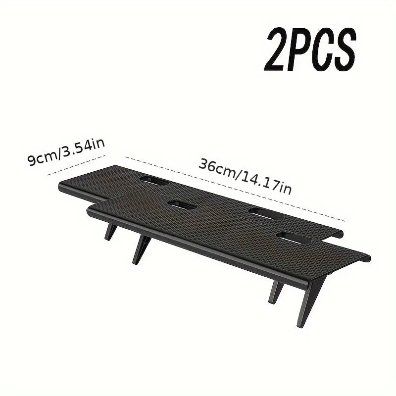 Adjustable TV Screen Top Shelf Computer Monitor Desktop Screen Top Storage Rack TV Media Box, Router Shelf Rack Home Organizer