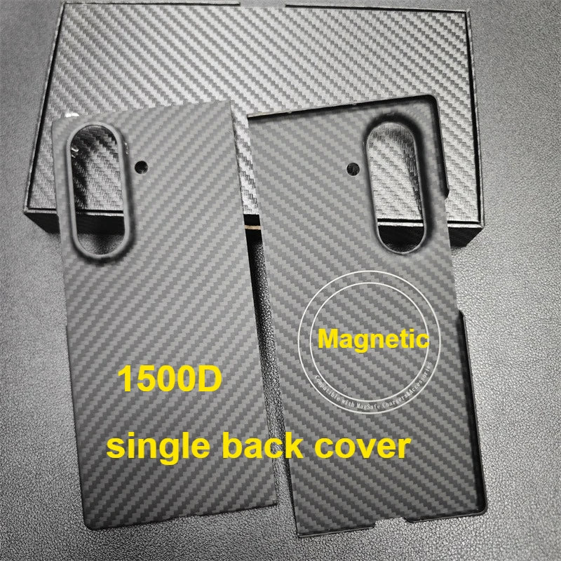 Aramid Magnetic Case For Z Fold 7 Carbon Fiber MagSafe - Smarsty