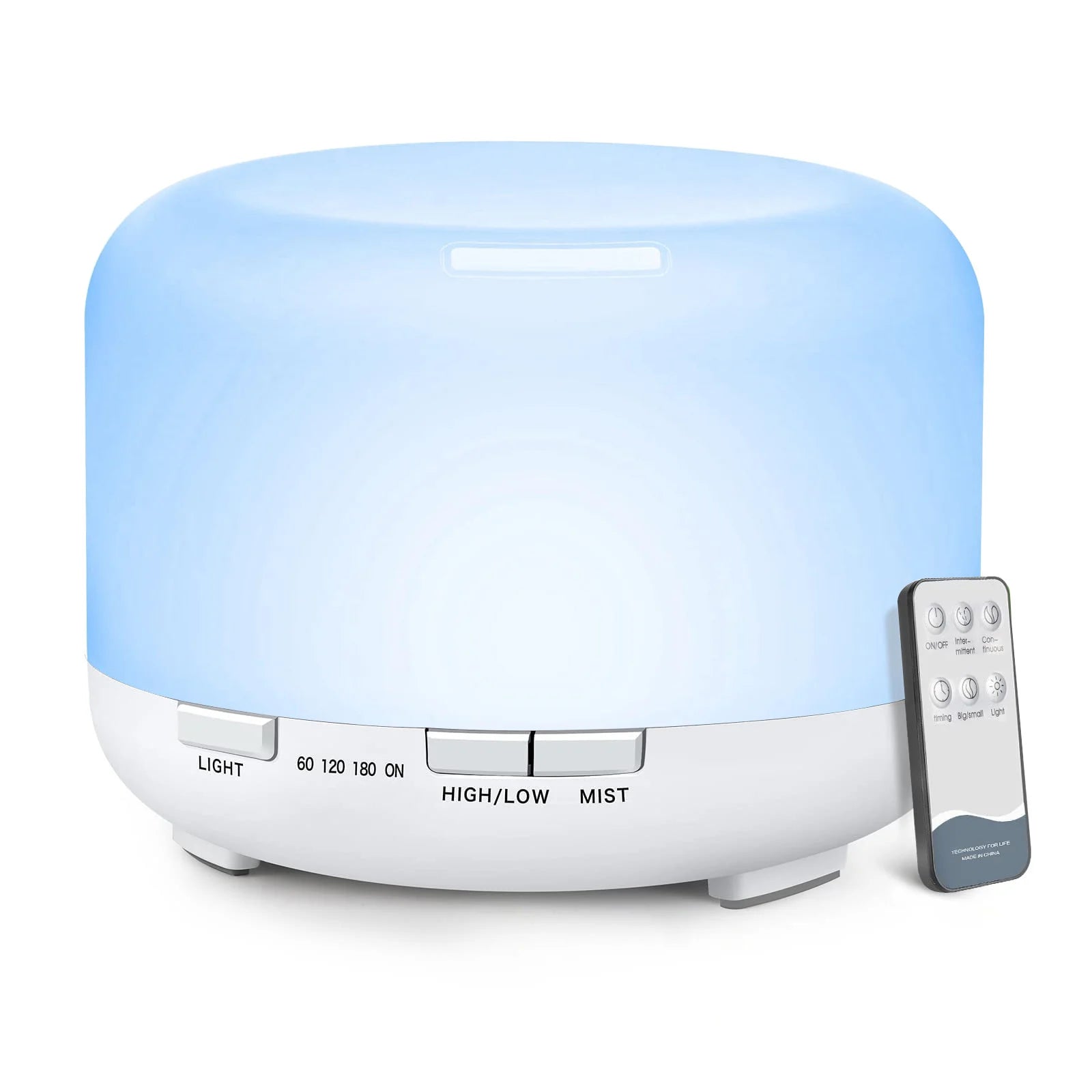 500ML Aroma Diffuser with Remote Control for Home - Smarsty