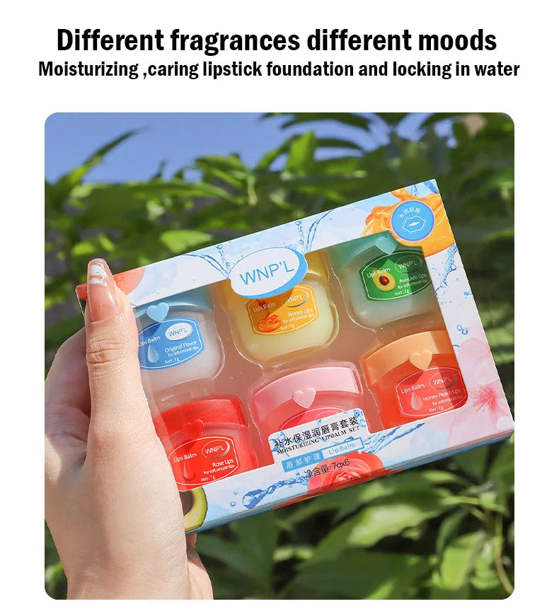 Moisturizing Lip Balm Set for Healthy Lips - Smarsty