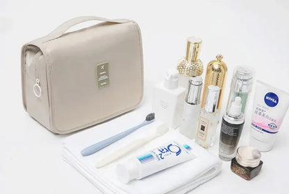 Waterproof Travel Makeup Bag With Hook And Organizer - Smarsty