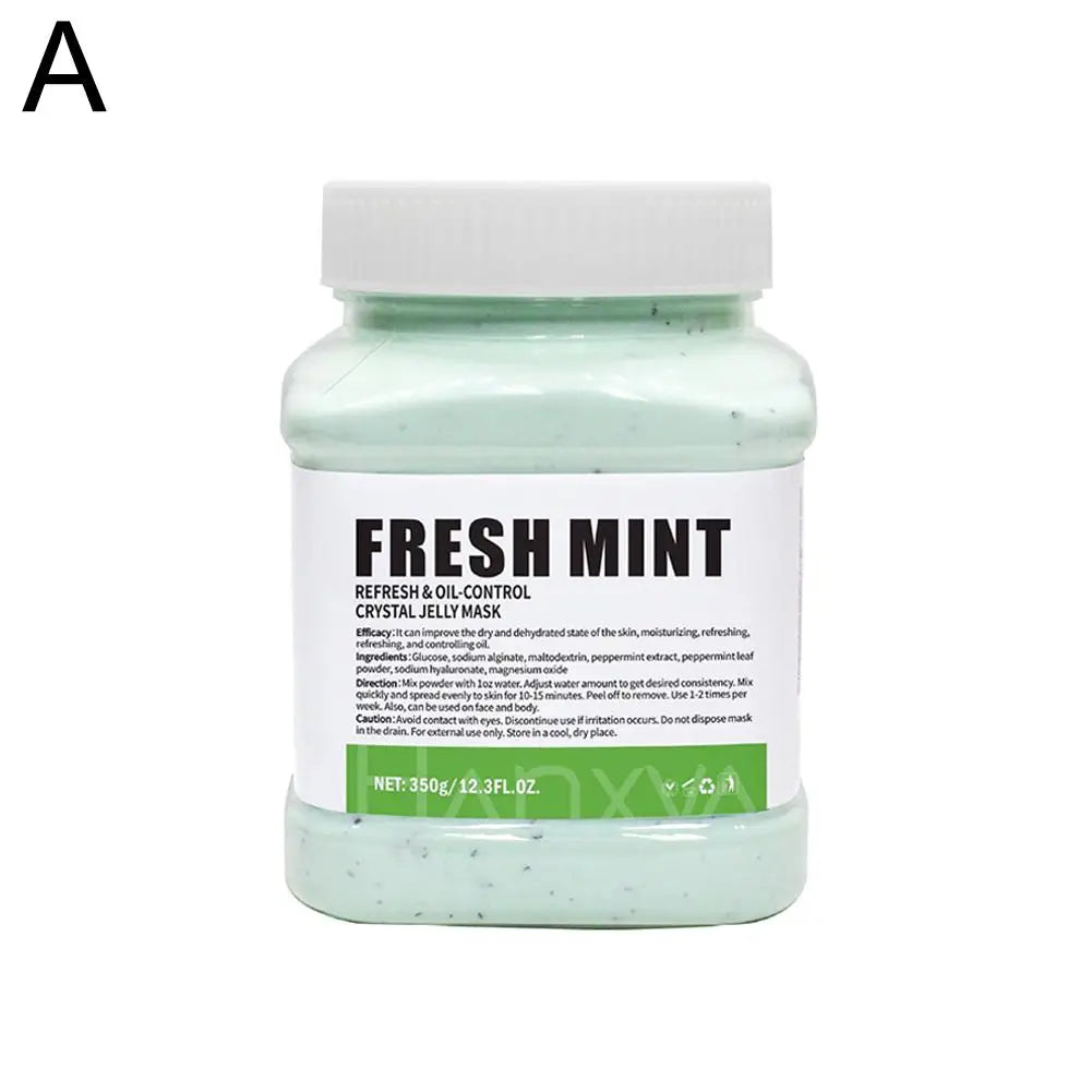 Jelly Mask for Facial Professional Rose Smooth Face Mask Skin Care, Hydrated Nourished Hydro Jelly Mask Powder,Gel Peel Off MasK - Smarsty