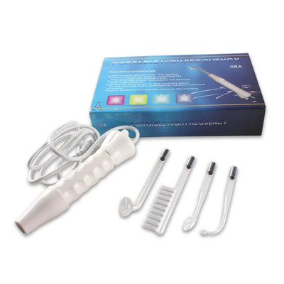 4 in 1 High Frequency Appliance Electrode Tube Wand Electrotherapy Skin Care Facial Spa Tightening Acne Spot Wrinkles Remover - Smarsty