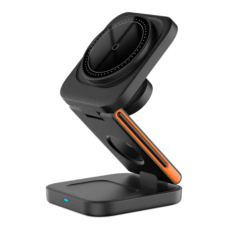 Foldable 30W Magnetic Wireless Charging Stand For iPhone - Smarsty