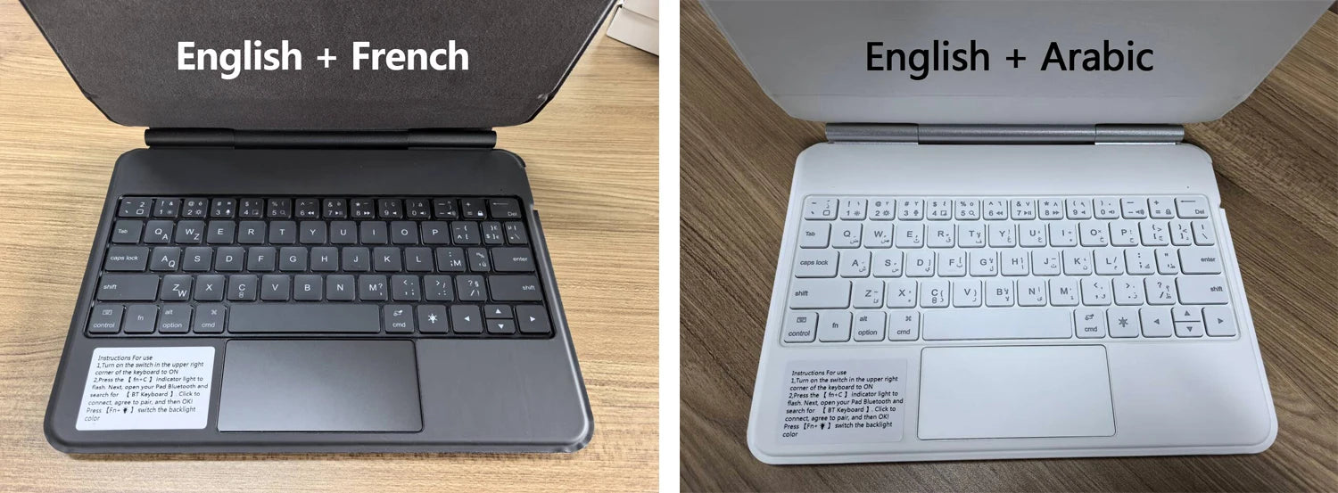 Magic Keyboard for iPad 11th Gen Backlit Magnetic Folio
