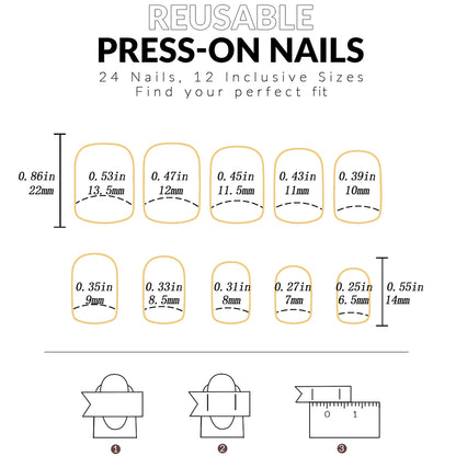 Glossy Pink Press On Nails Set for Elegant Style - Smarsty