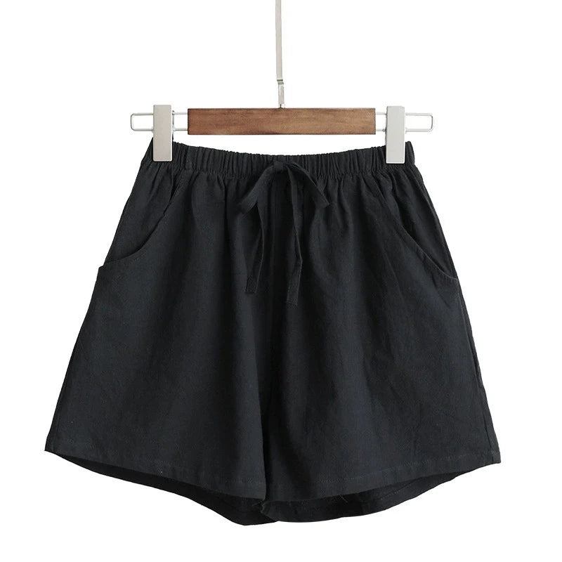 Summer Shorts For Women Casual High Waist Teens Girl Trouser All-match Breathable Running Beach Short Sweatpants Clothing - Smarsty