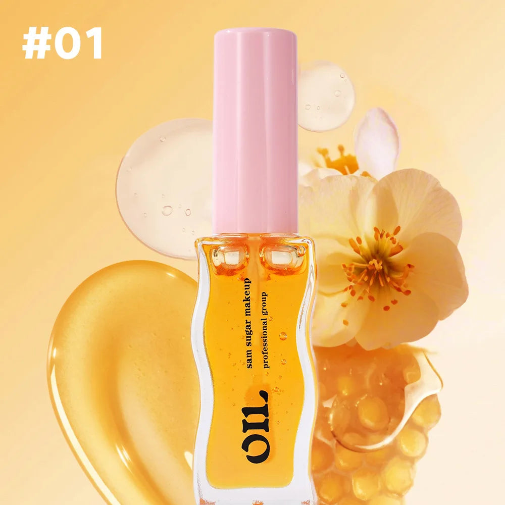 Strawberry Tinted Lip Oil for Hydration and Plumpness - Smarsty