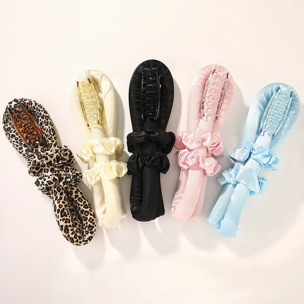 Heatless Curling Rod Headband For Soft Shiny Easy Curls - Smarsty