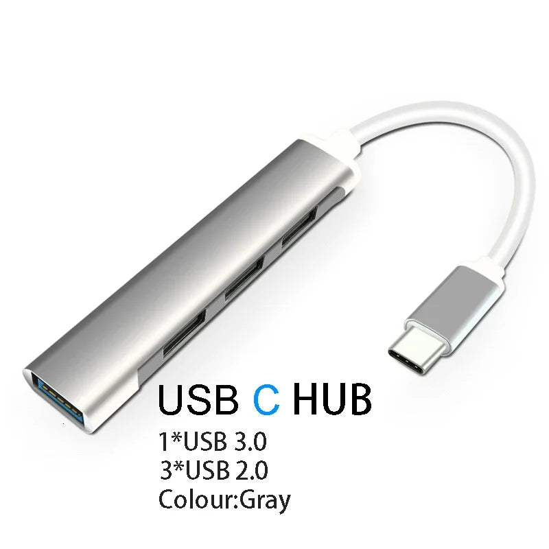 Fast USB 3.0 Hub Docking Station With HDMI RJ45 CardReader