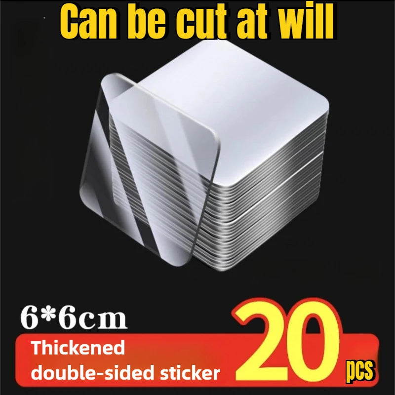Double Sided Adhesive Tape Nano Reusable Super Strong Transparent Wall Stickers WaterProof Widely Used Wall Mount Sticker - Smarsty