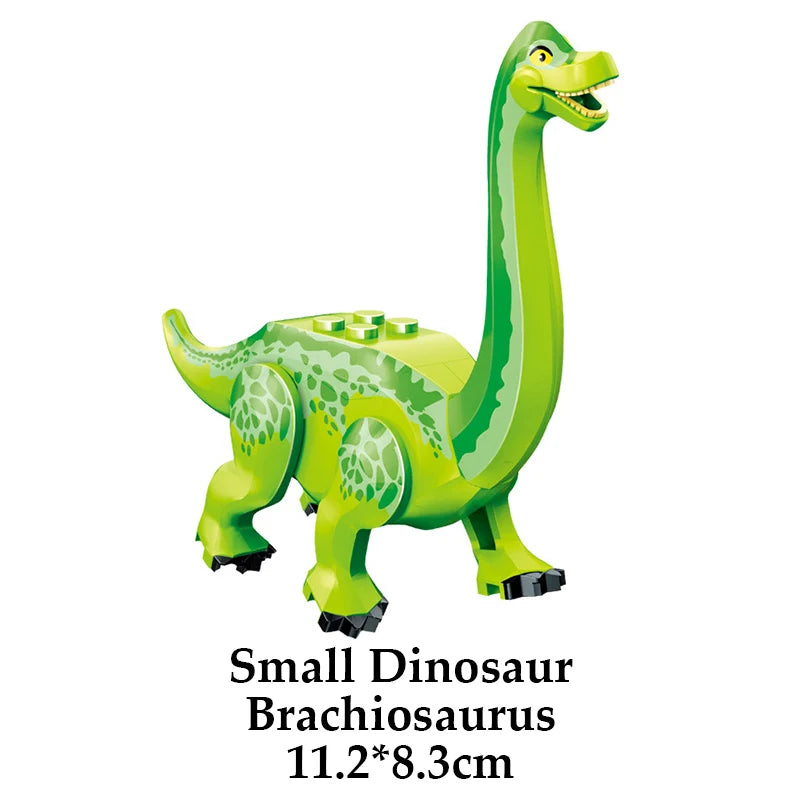 Jurassic Dinosaur World Brutal Raptor T-Rex Triceratops Indominus Rex Model Building Blocks Dino Velociraptor Figure Bricks Toys