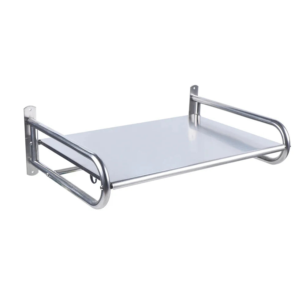 Microwave Oven Rack Stainless Steel Microwave Oven Shelf Wall-Mounted Kitchen Shelf Kitchen Shelves Counter - Smarsty