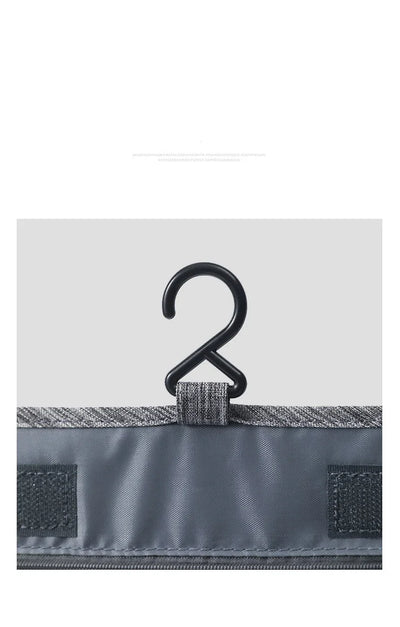 Oxford Fabric Men Business Portable Storage Bag Toiletries Organizer Women Cosmetic Bag Waterproof Hanging Travel Wash Pouch - Smarsty