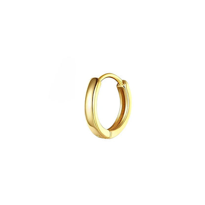Stainless Steel Earrings For Sensitive Ears Slim Flat Back - Smarsty