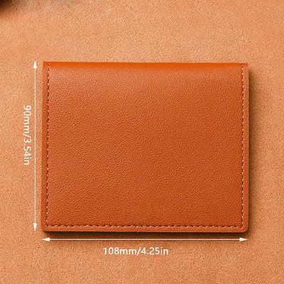 1Pc Card Bag Slim And Compact Bank ID Card Case Driver's License Wallet Simple And Anti Demagnetization Card Holder - Smarsty