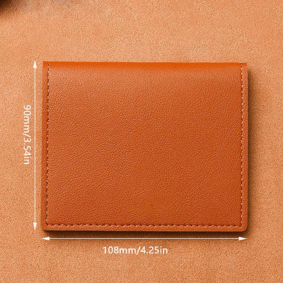 1Pc Card Bag Slim And Compact Bank ID Card Case Driver's License Wallet Simple And Anti Demagnetization Card Holder - Smarsty