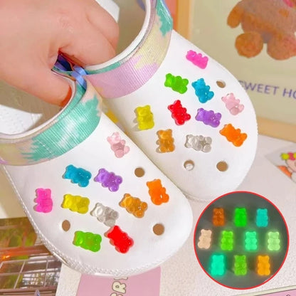 Shoe Charms for DIY Colored Diamond Crystal Shoe Buckle Decoration for Shoe Charm Accessories Kids Party Gift Shoes Decorations - Smarsty