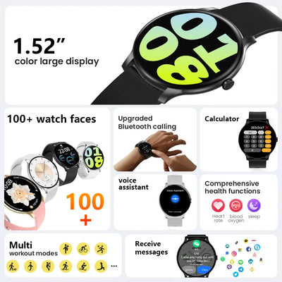 Smart Watch with Heart Rate and Sleep Monitor - Smarsty
