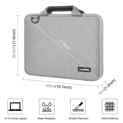 Crossbody Laptop Bag 13 To 16 Inch Durable Nylon Case - Smarsty